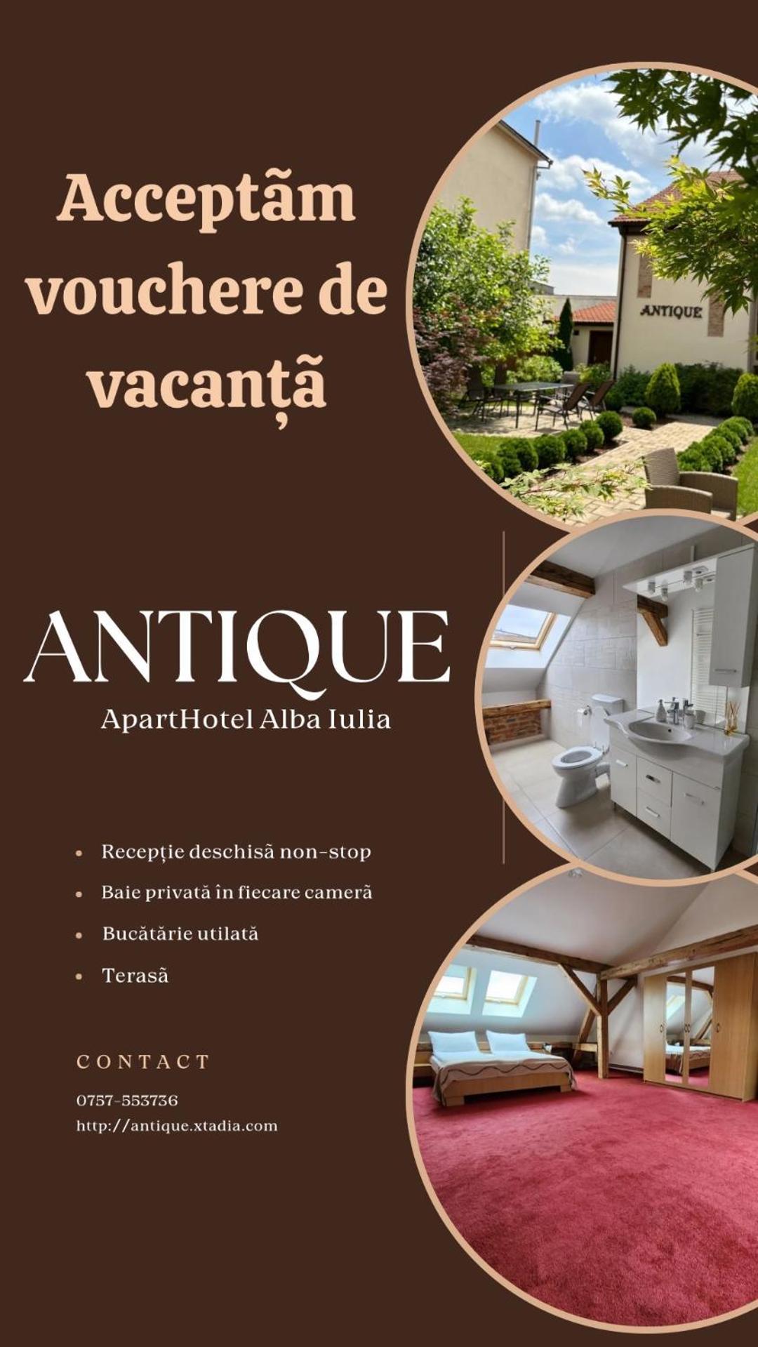 Antique Aparthotel Алба Юлия Екстериор снимка